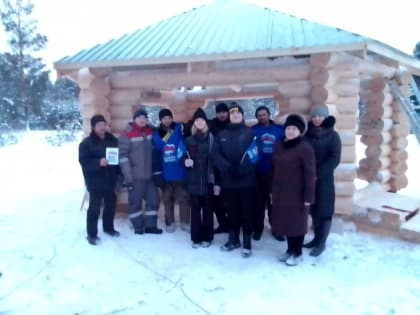 В Койгородском районе «Единая Россия» благоустроила общественное пространство