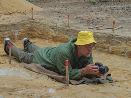 Аномально жаркое лето не помешало археологам Коми в исследованиях на стоянке Улыс Том 4