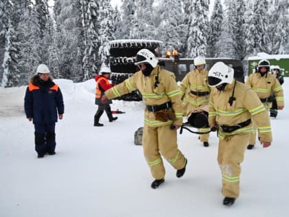 Горноспасатели предприятия «Боксит Тимана» компании РУСАЛ прошли специальную подготовку