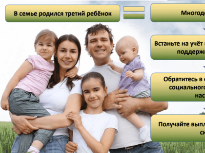 О мерах социальной поддержки