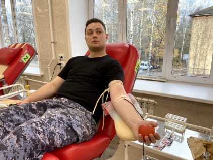 В Сыктывкаре росгвардейцы присоединились к всероссийскому марафону донорства костного мозга