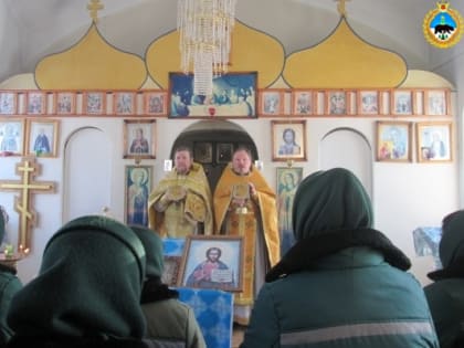 В преддверии Великого Поста осужденных, отбывающих наказание в исправительной колонии № 31, посетили священнослужители