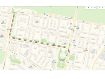 Информация о движении автобусов по ул. Чернова в период проведения дорожных работ