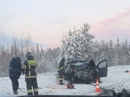 На трассе Сыктывкар-Ухта произошла авария с тремя погибшими