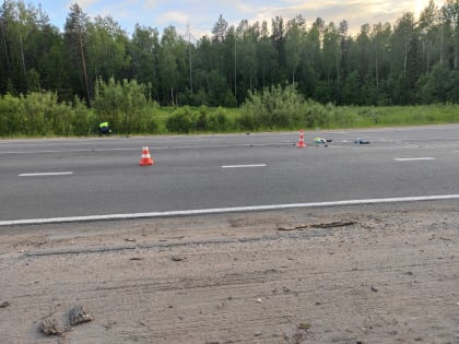 В Сыктывкаре два мотоциклиста не поделили объездную дорогу