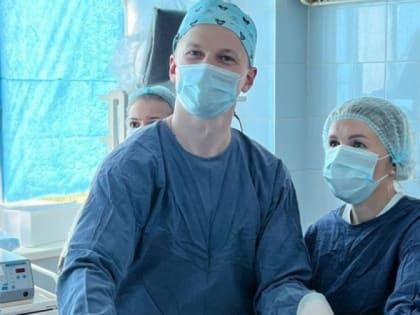 Хирурги Эжвинской больницы впервые провели артроскопию