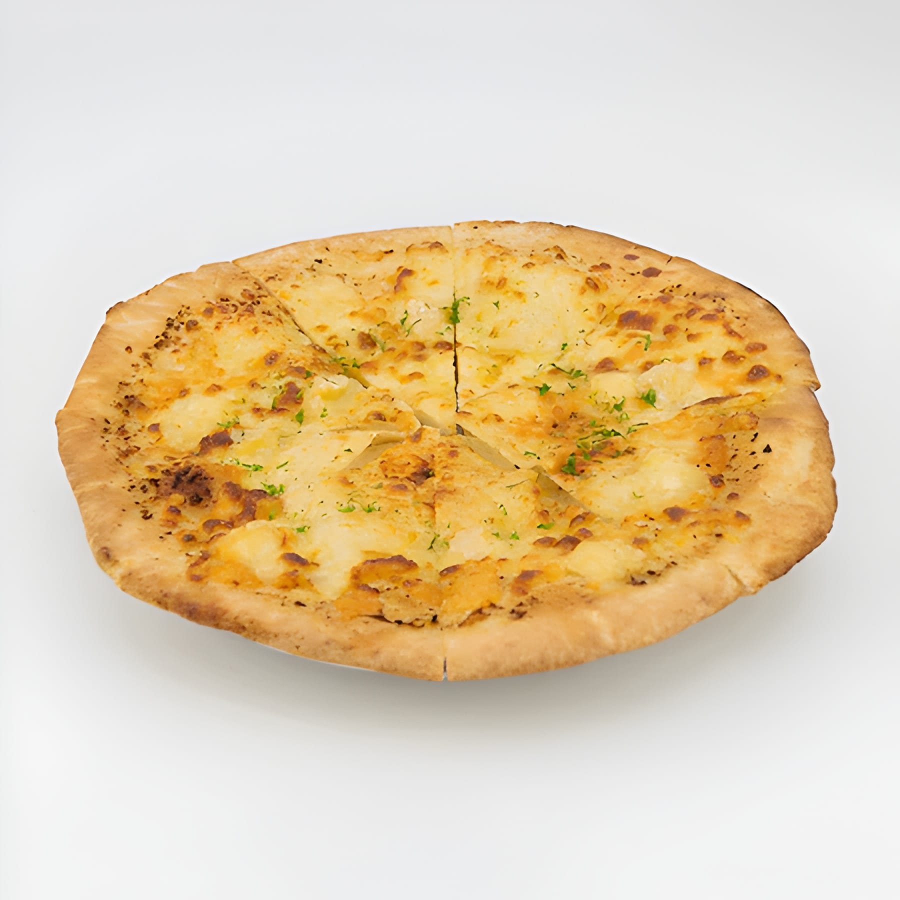 Three Cheese Garlic Pizza