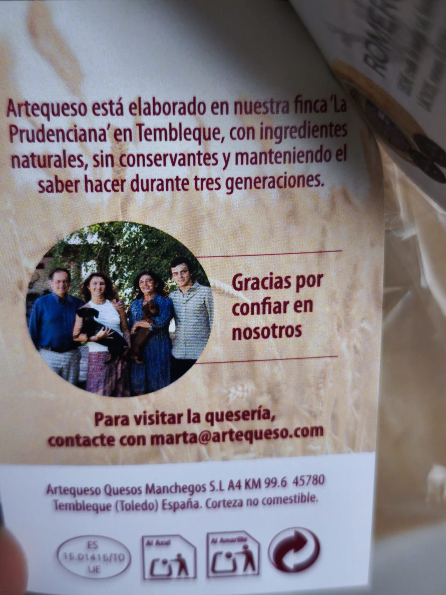 Queso de oveja con vino blanco