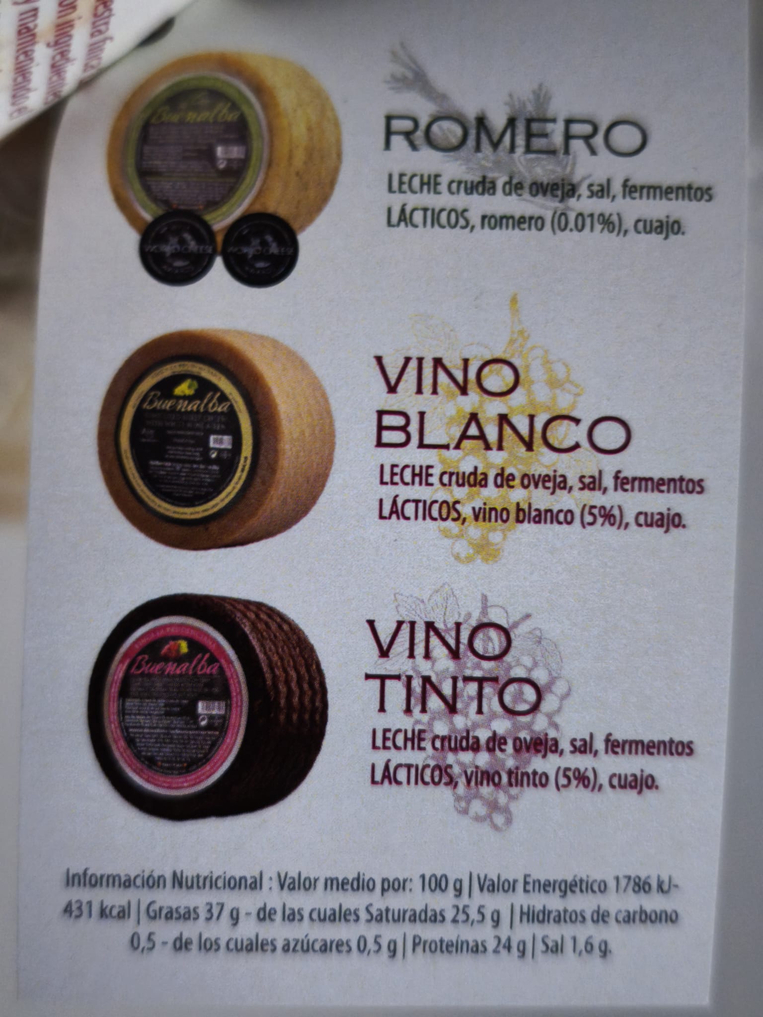 Queso de oveja con vino tinto