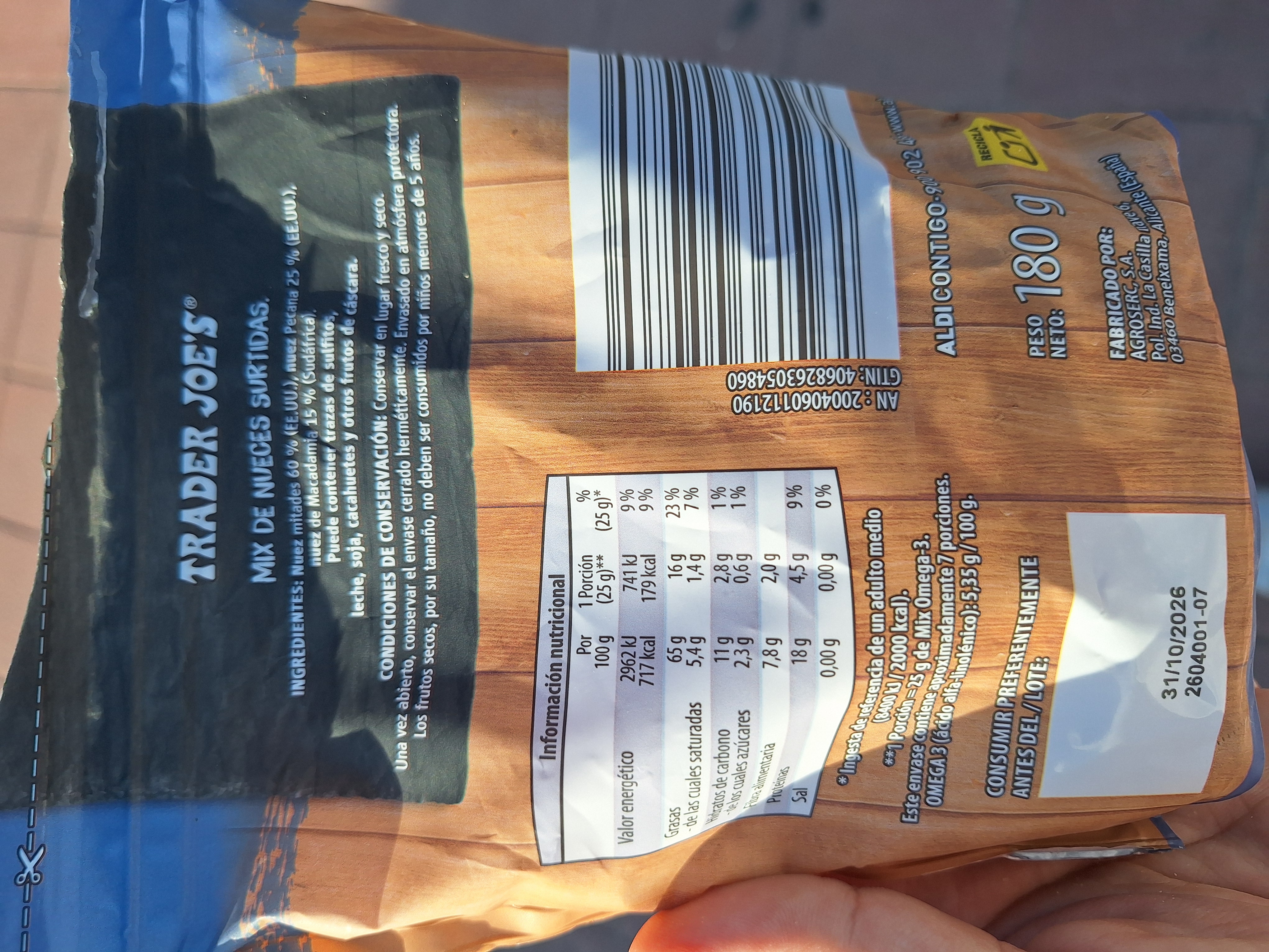 Detalle del precio de los pañales Mamia