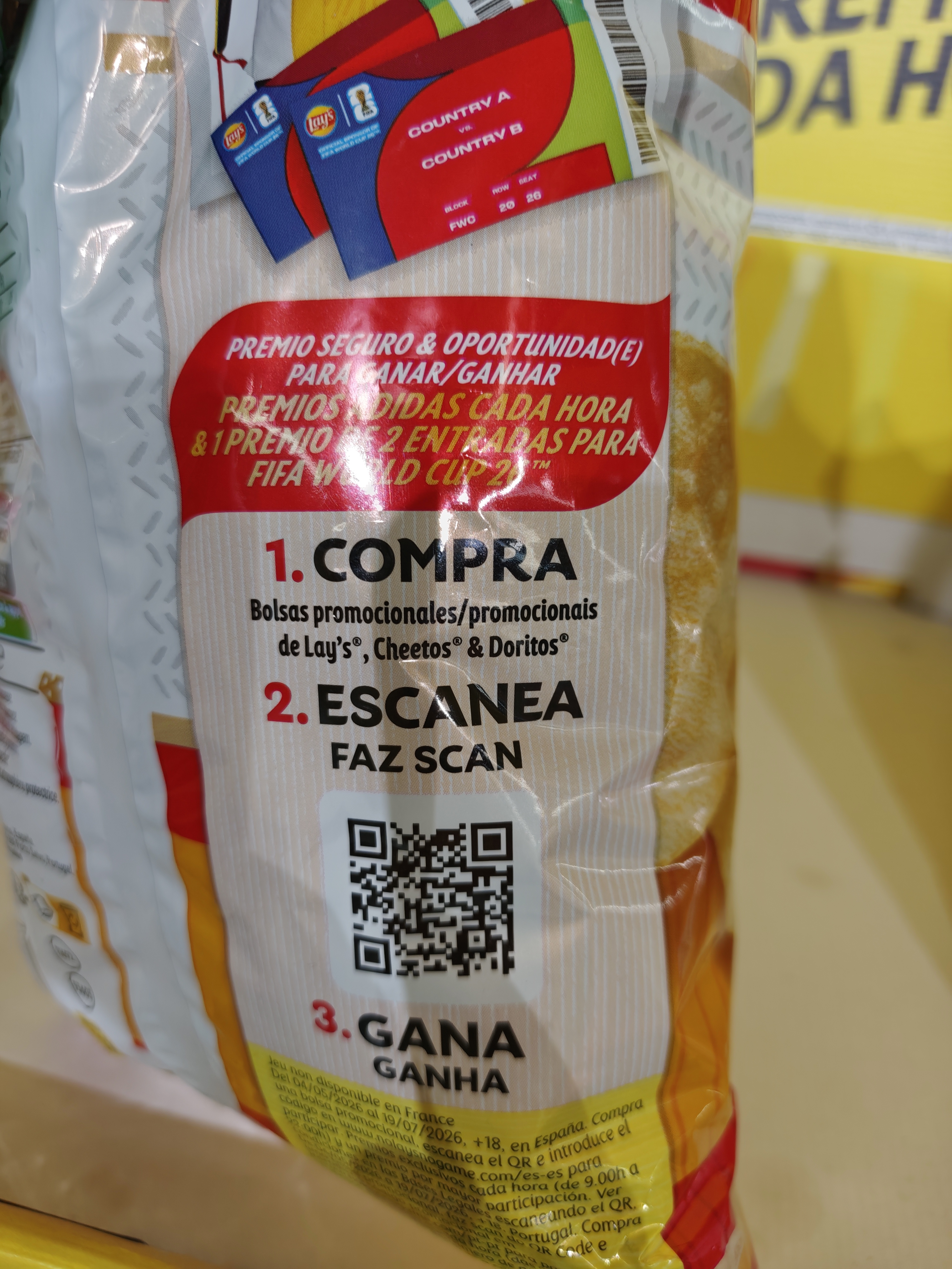 Promoción completa Lay's No Lays No Game con premios Adidas y entrada al Mundial 2026