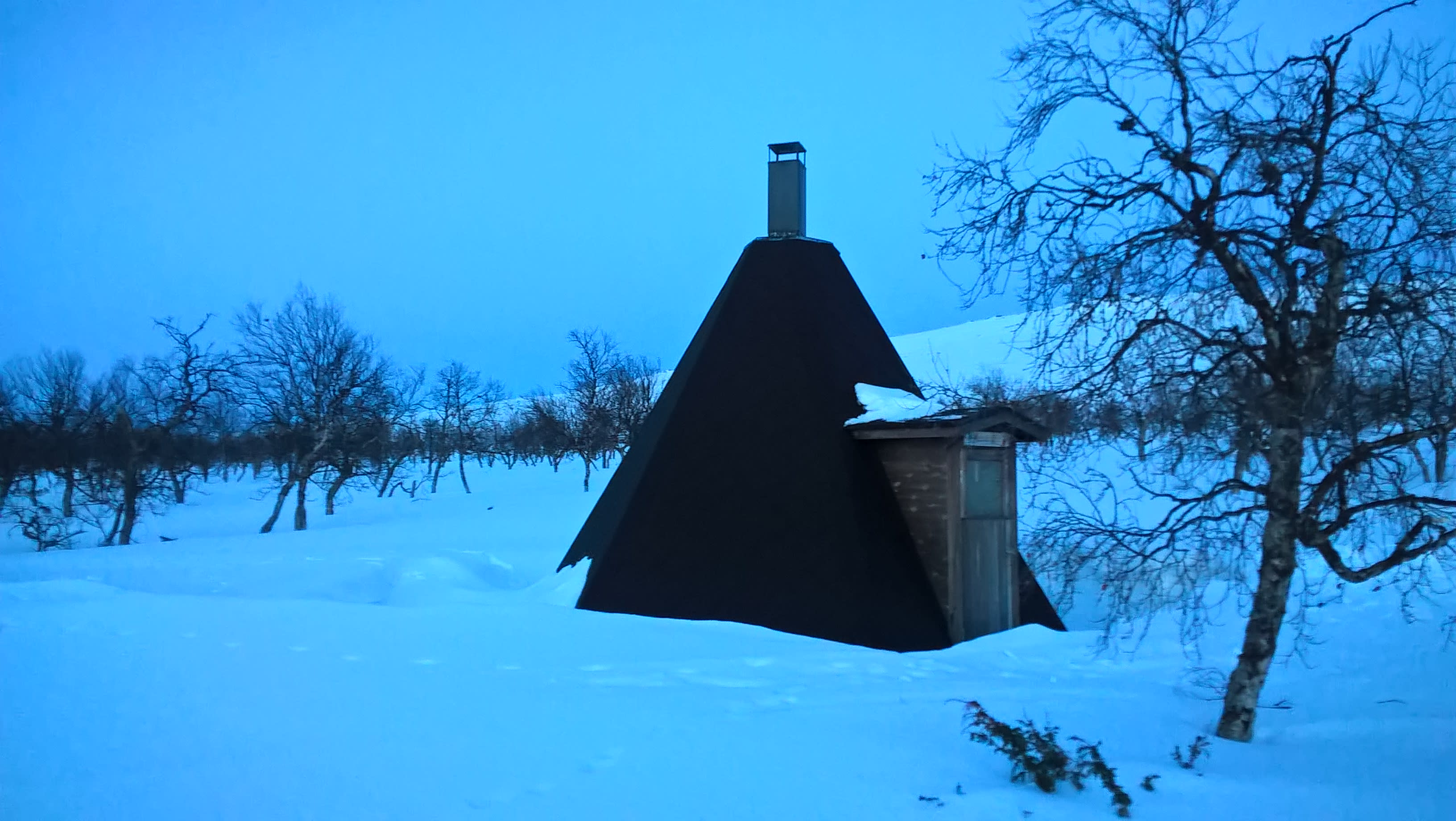Hut in Kevo National Park