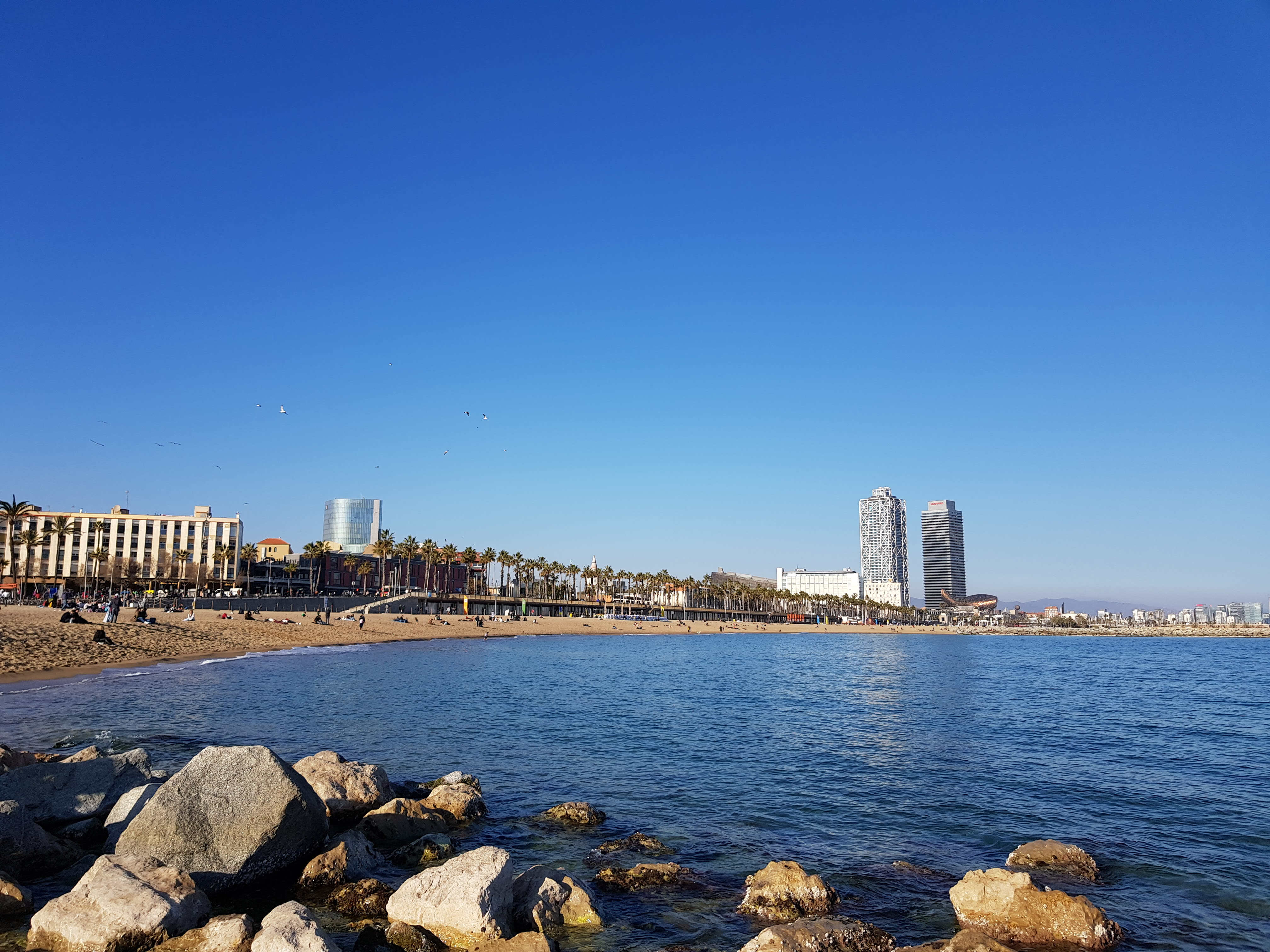 Barcelona beach