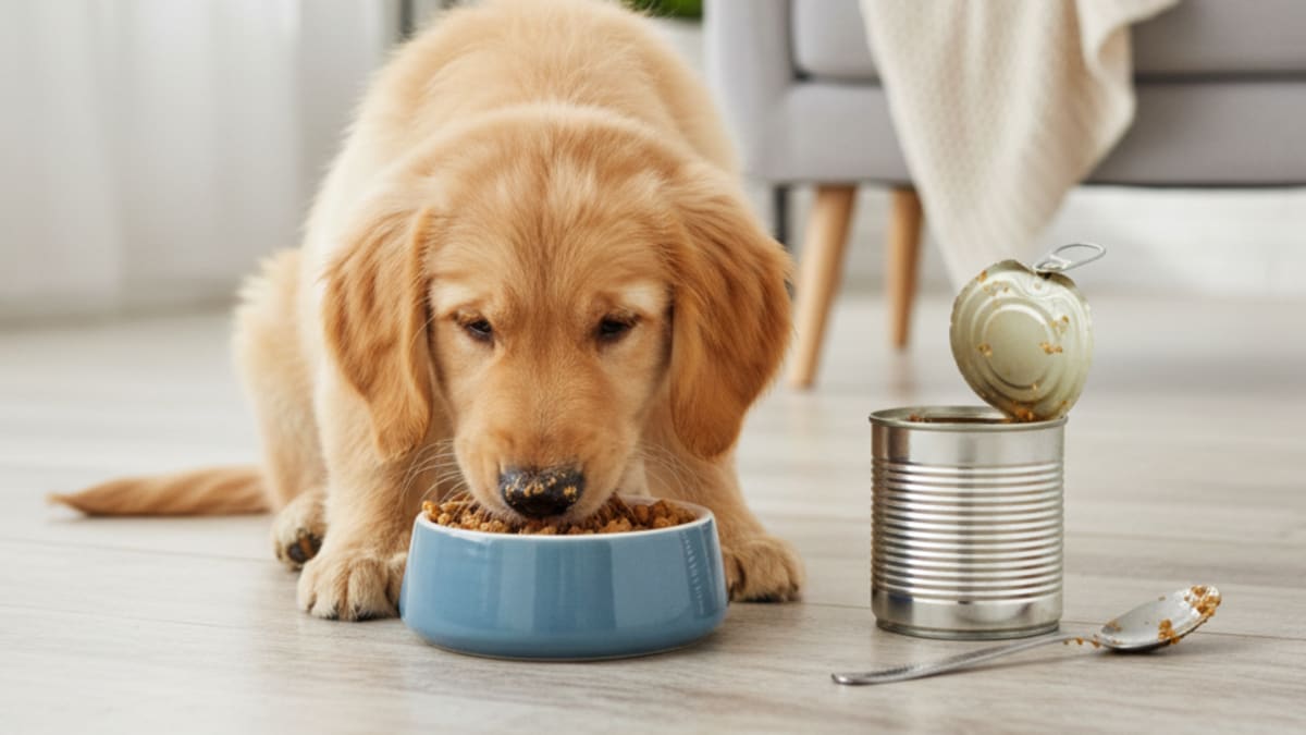Wet Puppy Food: Pros, Cons and How to Feed It