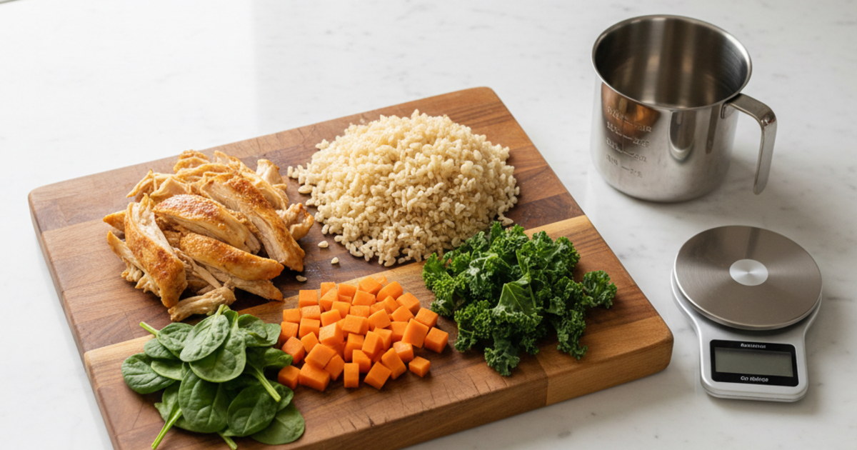 Homemade Dog Food Serving Size by Weight