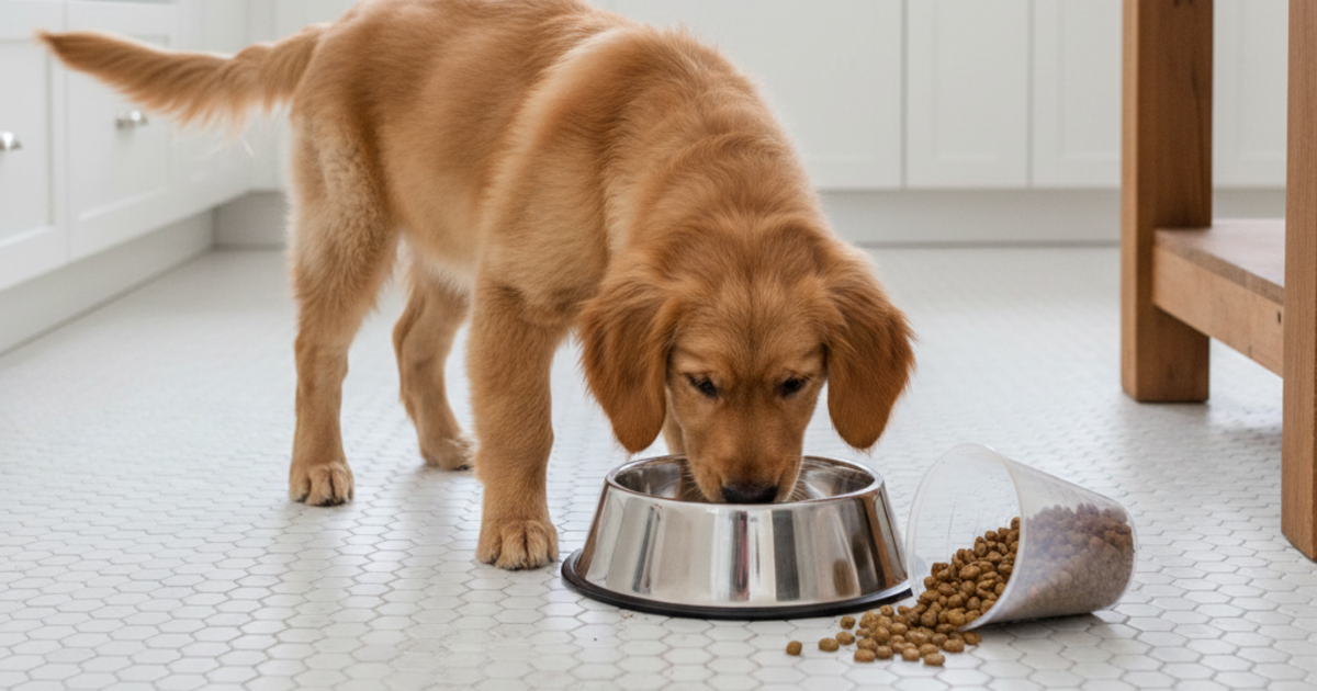 How Much to Feed a Puppy by Weight (kg & lb) Chart