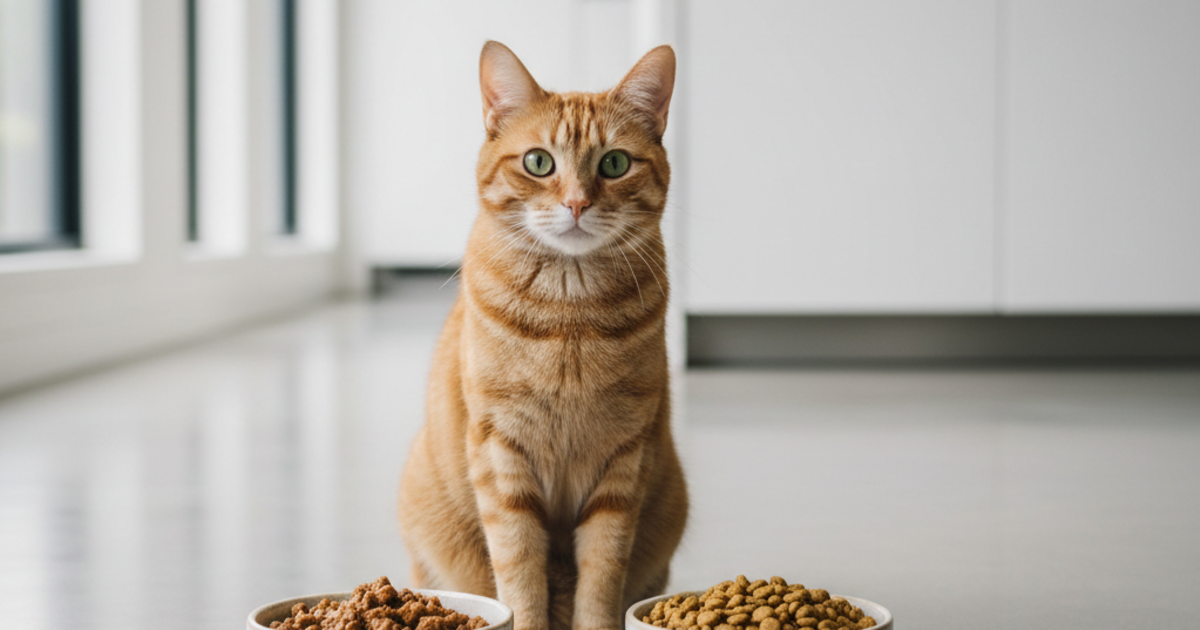 How Much Wet and Dry Food to Feed a Cat (Chart)