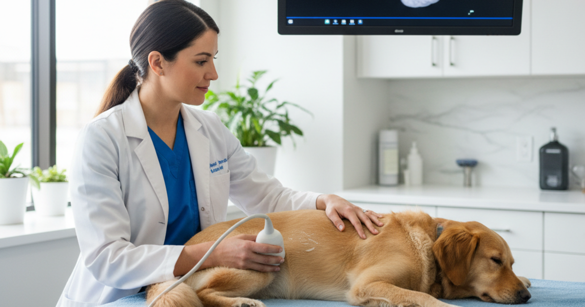 Dog Pregnancy Ultrasound: When, What It Shows, Cost