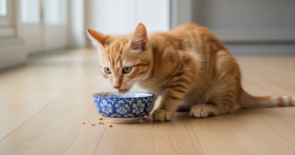 How Much Food Should a 1-Year-Old Cat or Kitten Eat?