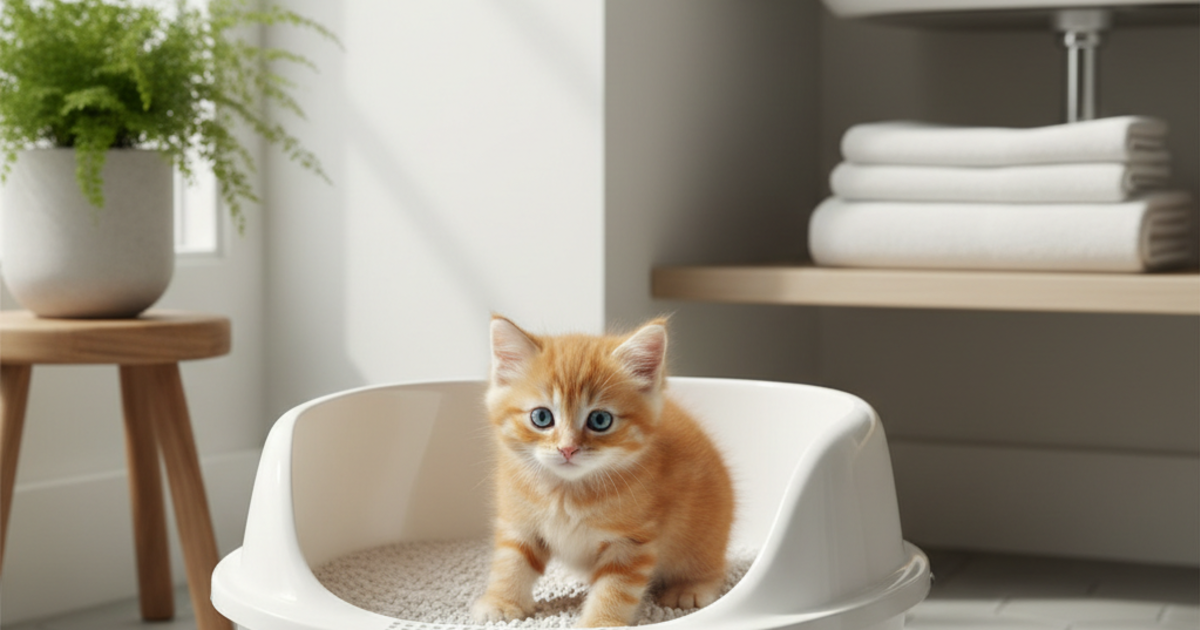 How to Litter Train a Kitten in 5 Simple Steps