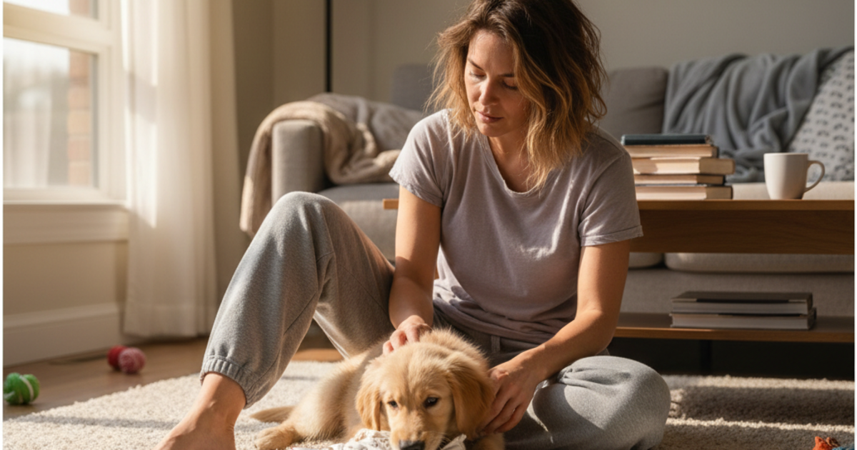 Puppy Blues: Why You Feel Overwhelmed, What Helps