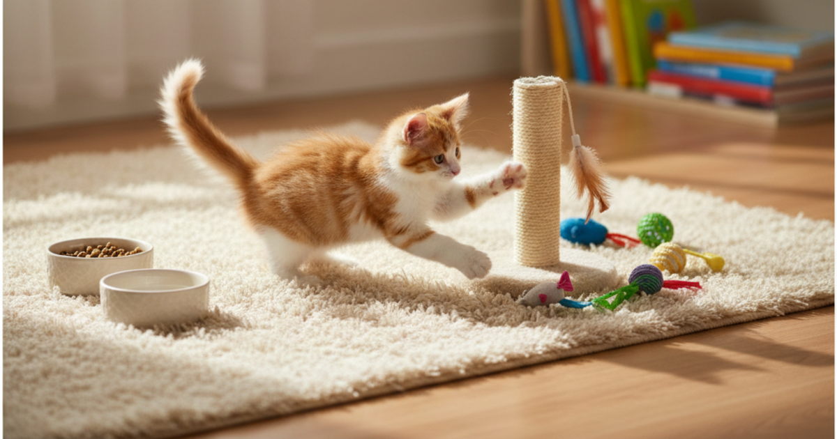 How to Take Care of a Kitten: First-Year Guide