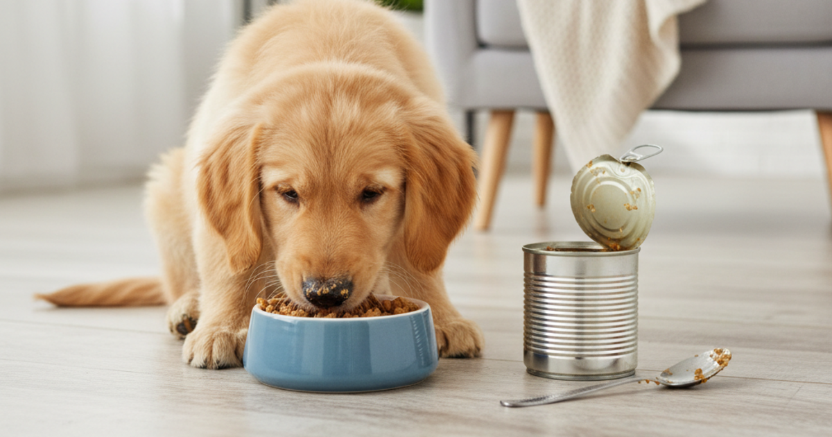 Wet Puppy Food: Pros, Cons and How to Feed It