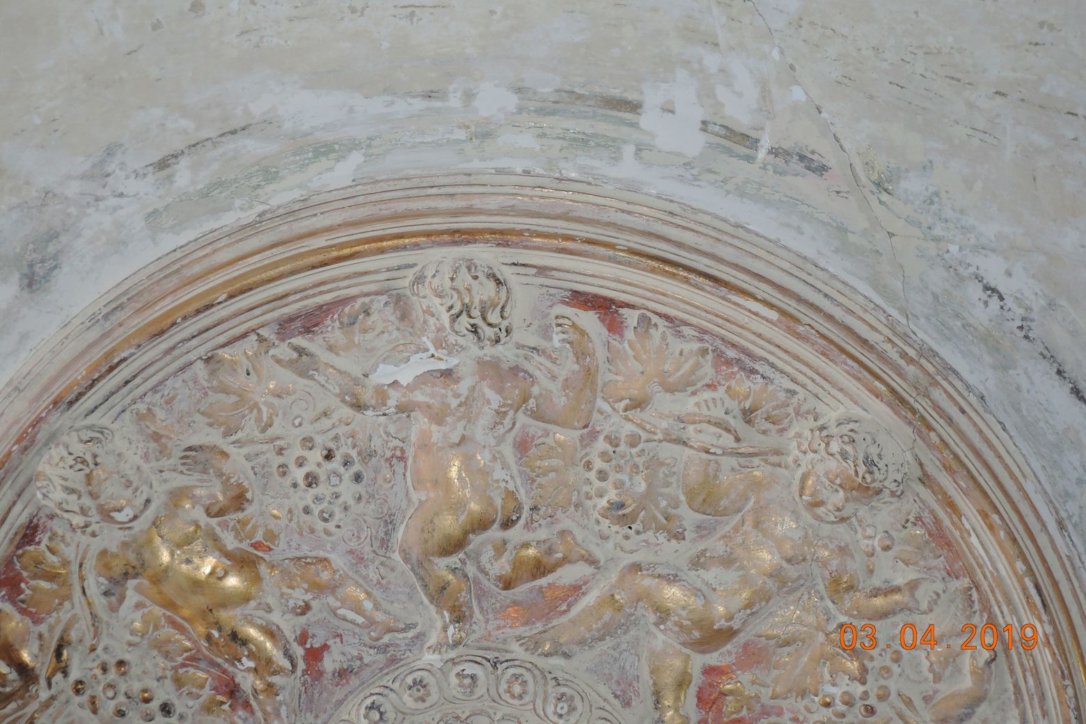 Restaurationsarbeiten_Stuckrosetten