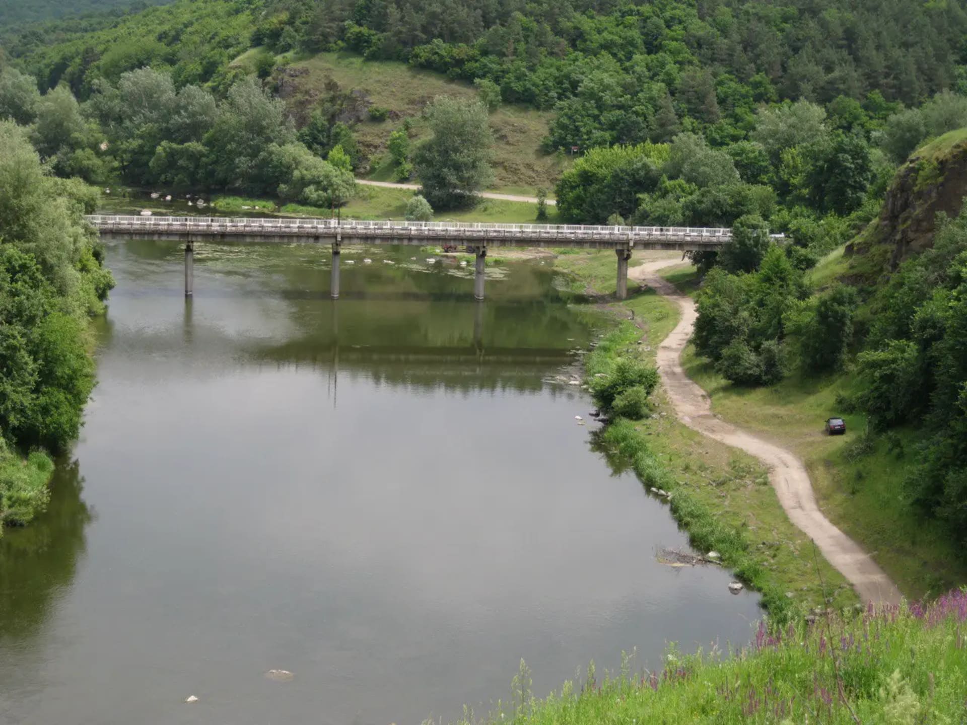 Каньйон Південного Бугу біля села Печера