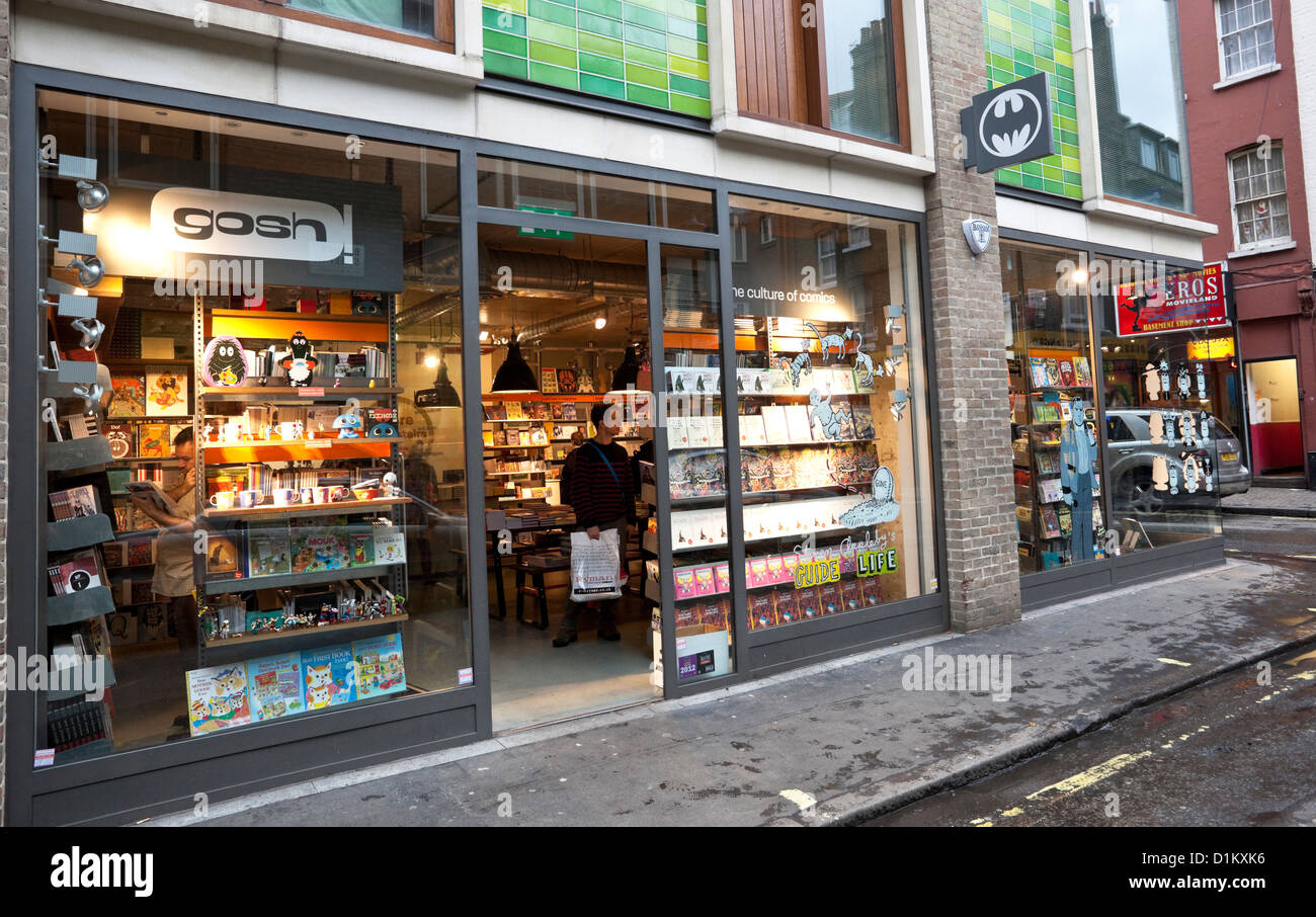 Gosh! Comics Soho London - Best Independent Graphic Novel Store