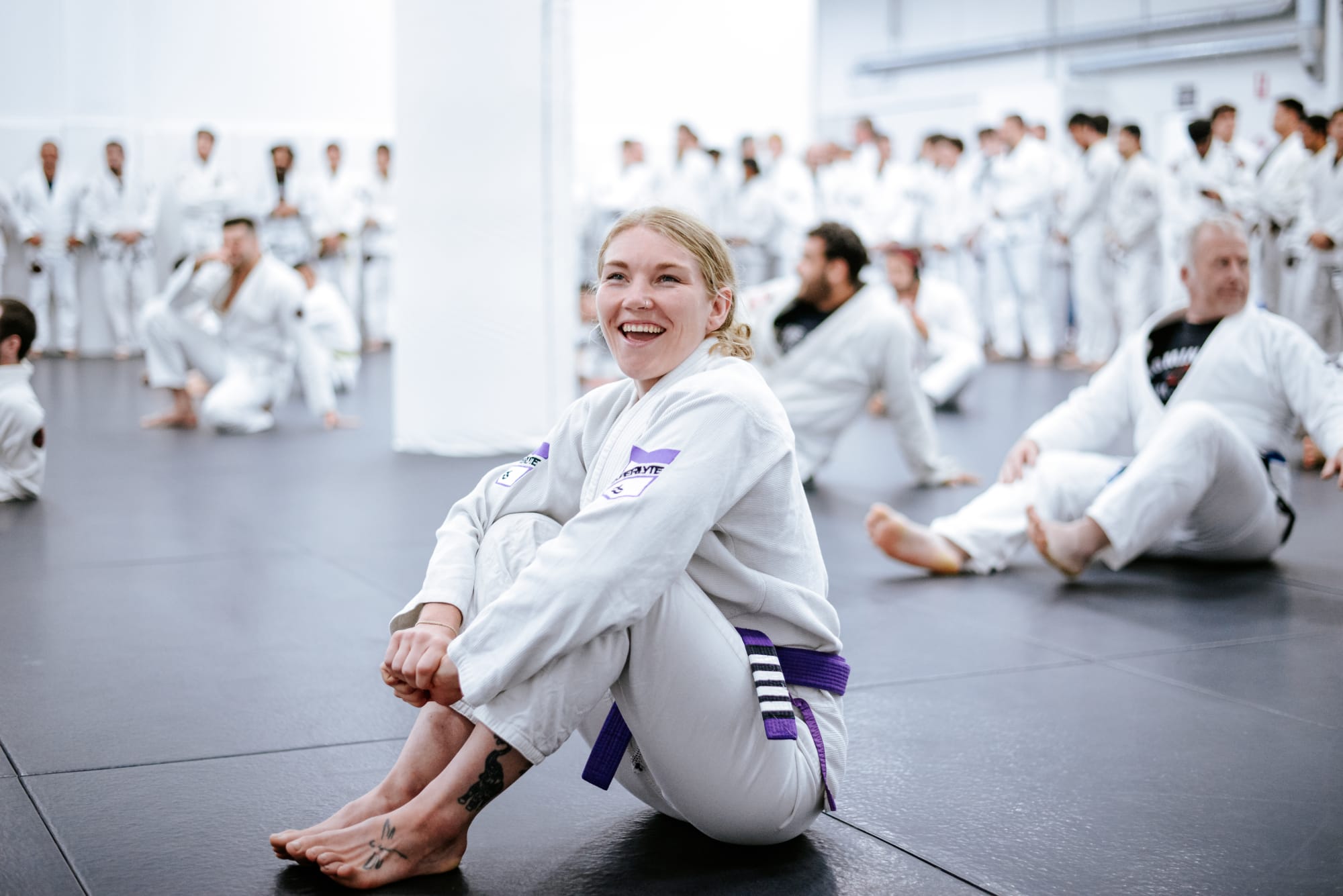 Brazilian jiu jitsu gym mats