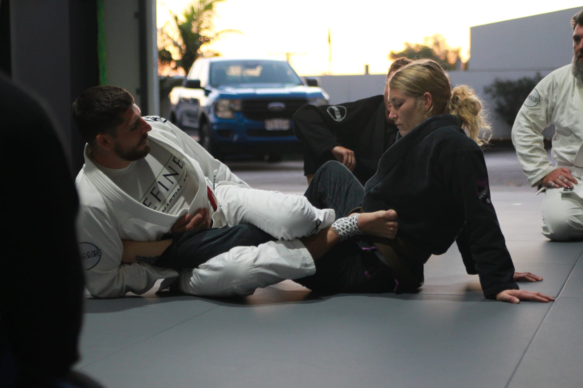 Expert instruction at Refine MMA