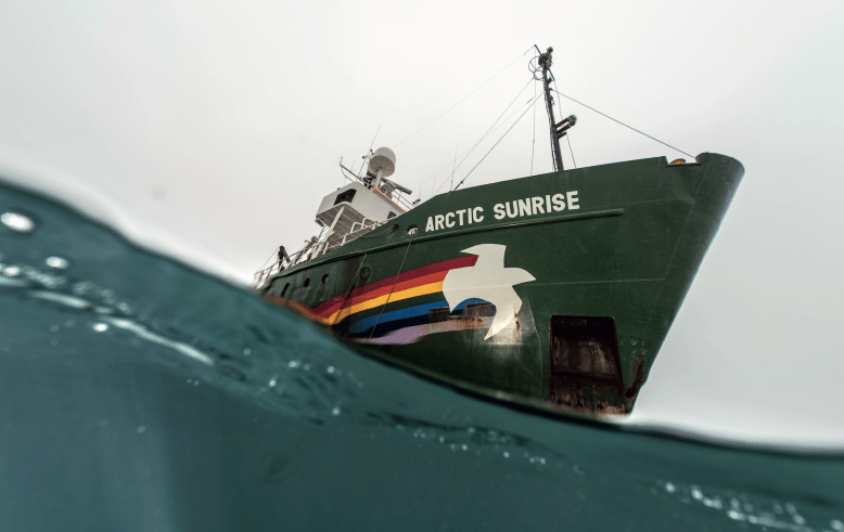 Steine gegen Netze – Mit Greenpeace in der Nordsee