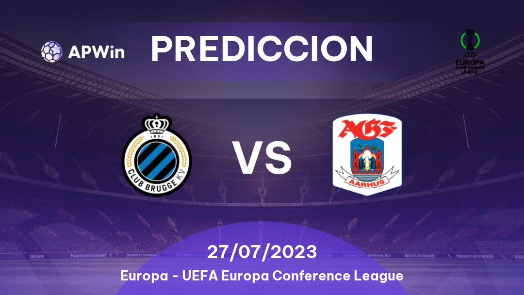 Predicciones Club Brugge vs AGF: 27/07/2023 - Europa UEFA Europa Conference League