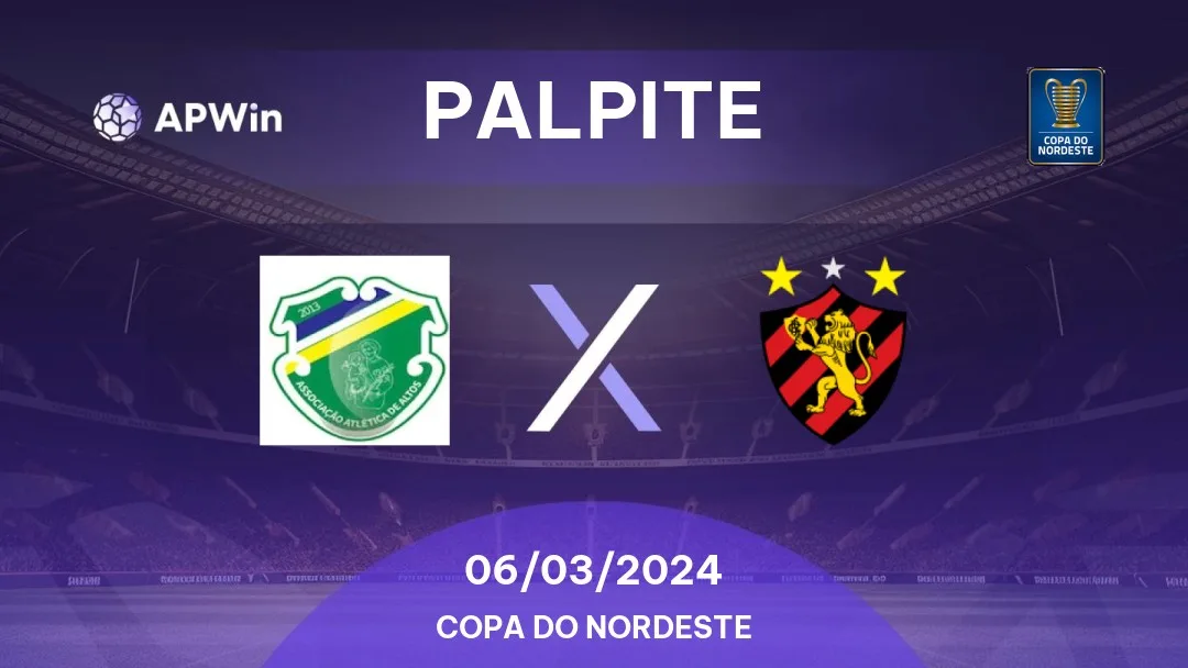 Palpite: Sport Recife x Náutico – Copa do Nordeste – 20/3/2024