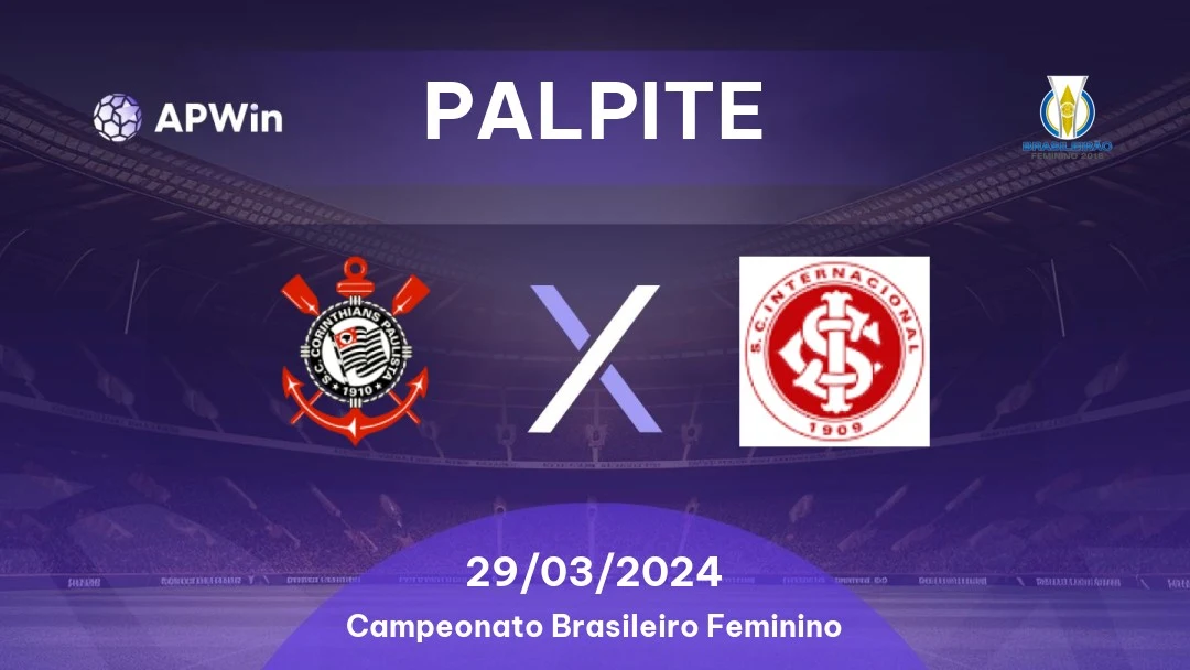 Corinthians 4 x 1 Internacional  Campeonato Brasileiro Feminino