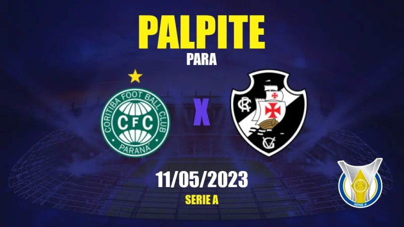 Vasco x Coritiba: Palpites pelo Brasileirão Série A - 21/9