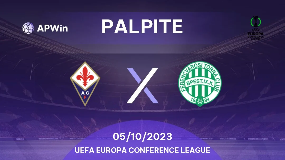 FIORENTINA x FERENCVÁROS AO VIVO - LIGA DA CONFERÊNCIA EUROPEIA - EM TEMPO  REAL 