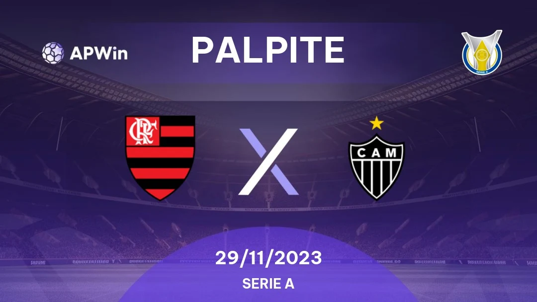 Flamengo x Atlético MG ao vivo 29/11/2023 - Brasileirão Série A