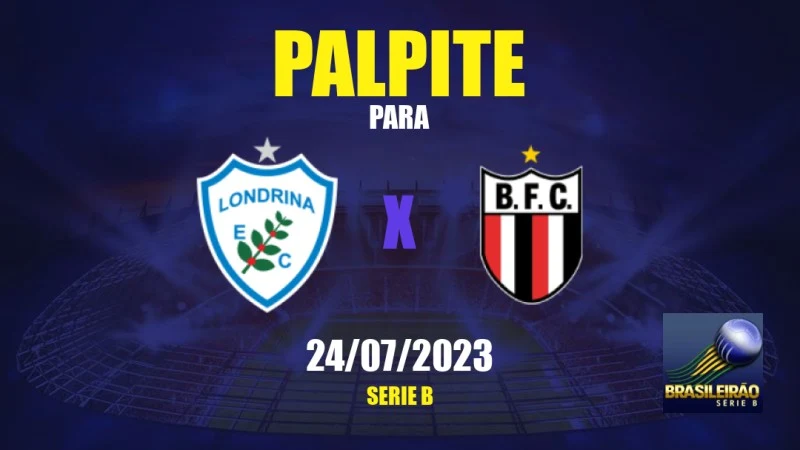 Botafogo-SP x Londrina: onde assistir a Série B do Brasileirão