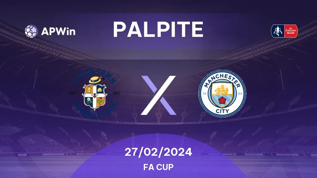 Palpite Luton Town x Manchester City: 10/12/2023 - Campeonato