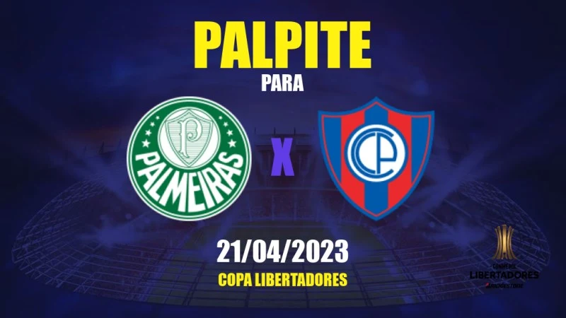 Palmeiras x Cerro Porteño-PAR: informações, estatísticas e