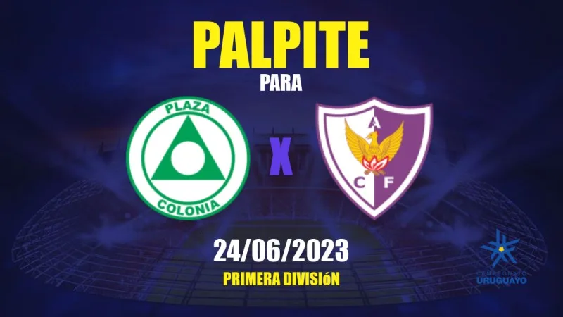 Palpite Fénix x Plaza Colonia: 13/10/2023 - Campeonato Uruguaio