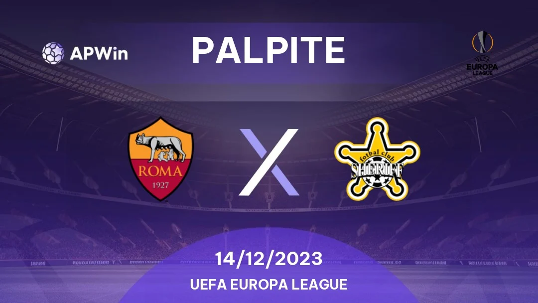 Palpite AS Roma x Sheriff Tiraspol x Liga Europa 14/12/2023