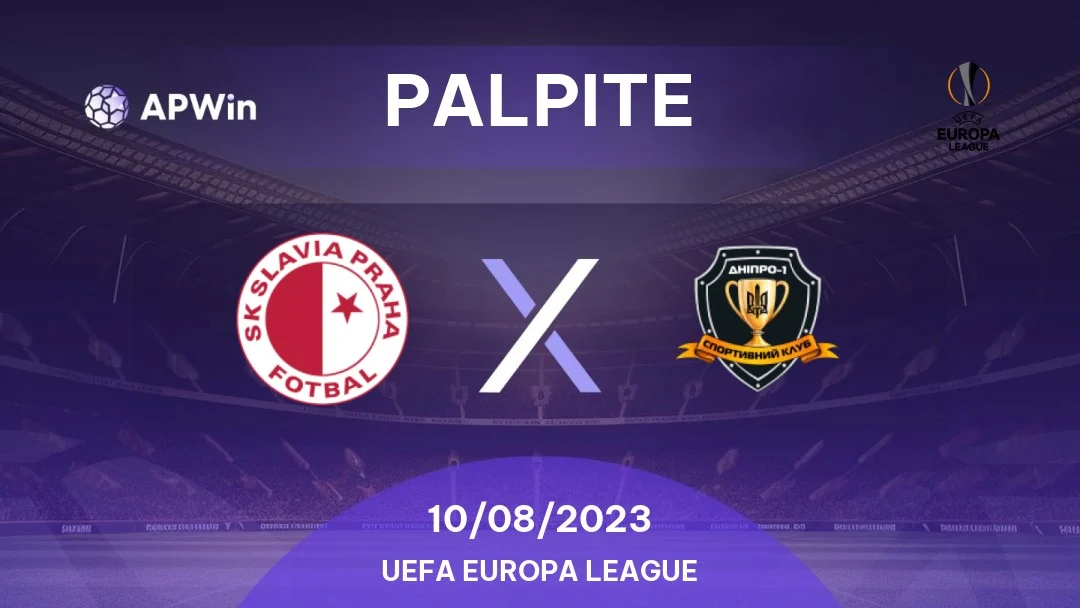 SC Dnipro-1 vs SK Slavia Praga Palpites em hoje 17 August 2023 Futebol