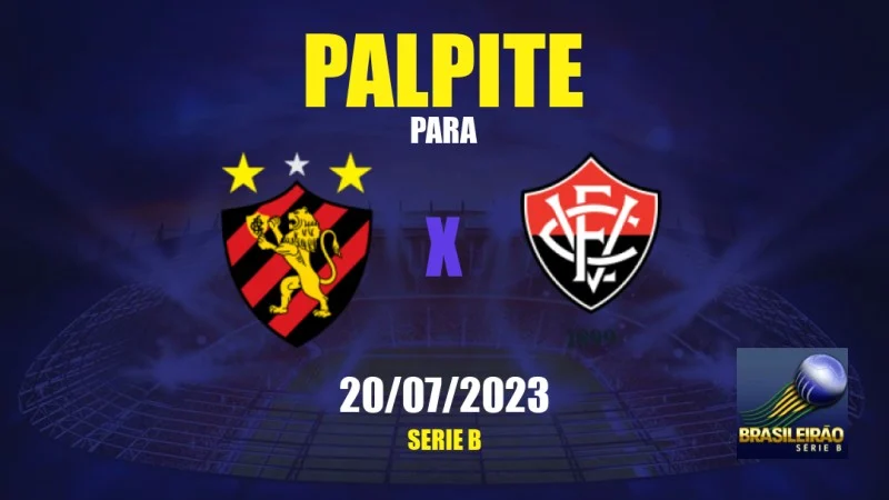 Palpite Vitória x Sport: 18/11/2023 - Brasileirão Série B