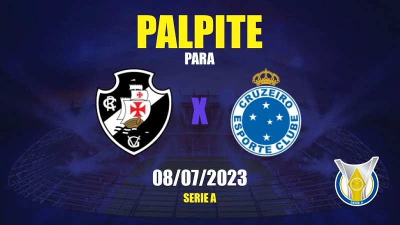 Palpite Cruzeiro x Vasco da Gama: 21/09/2022 - Brasileirão Série B