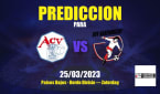 Predicciones ACV vs Barendrecht