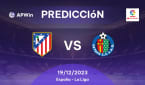 Predicciones Atlético Madrid vs Getafe CF