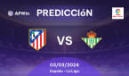 Predicciones Atlético Madrid vs Real Betis